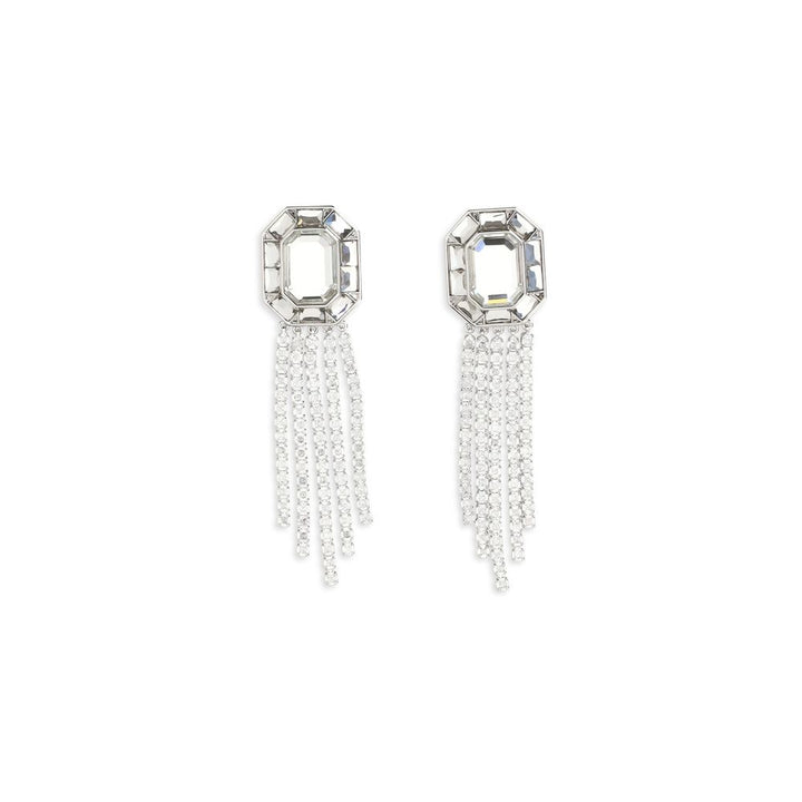 Self-Portrait Silver Brass Earrings