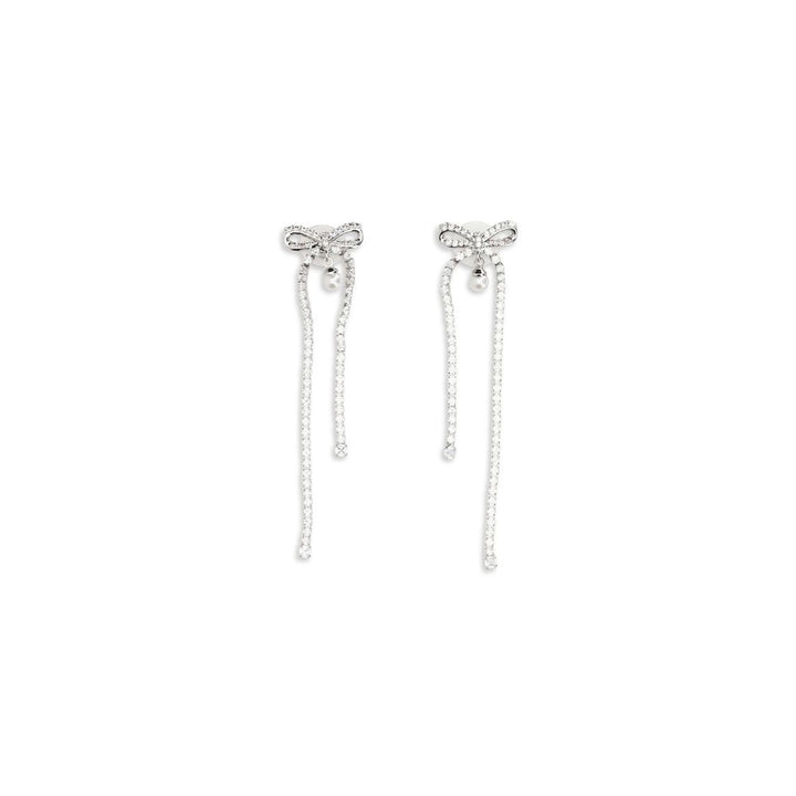 Self-Portrait Silver Brass Earrings