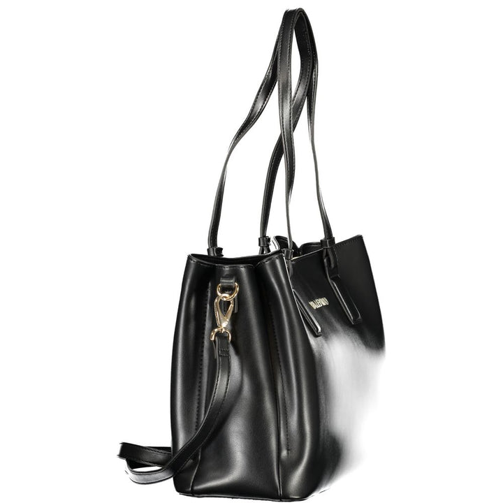 Mario Valentino Nero Polyurethane Women's Bag with Recycled Features