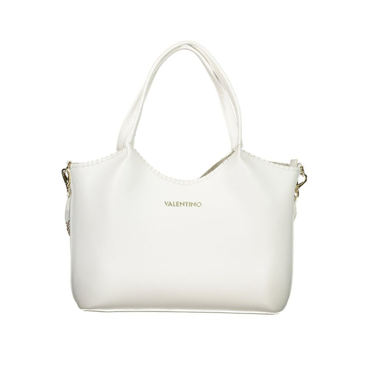 Mario Valentino "White Polyurethane Women's Bag"