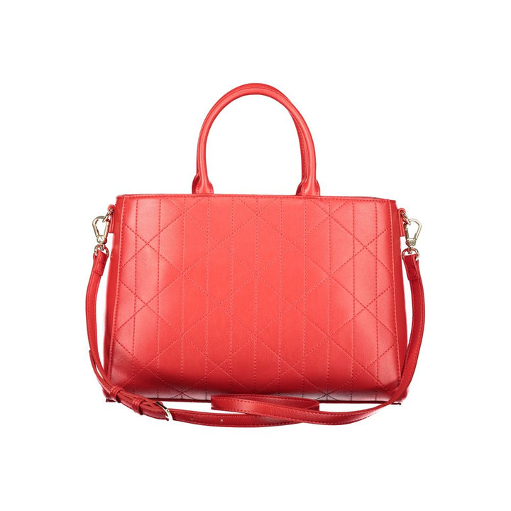 Mario Valentino Rosso Polyurethane Women's Bag