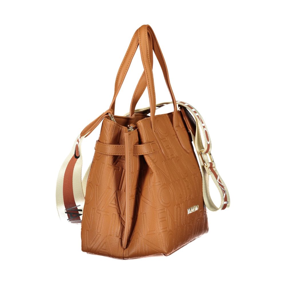 Mario Valentino Brown Polyurethane Women Bag