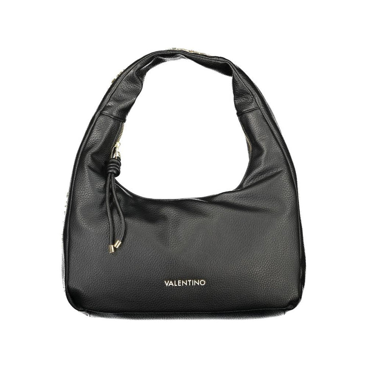 Mario Valentino Black Polyurethane Women's Bag