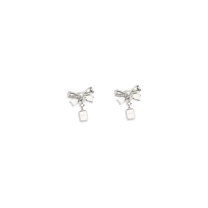 Self-Portrait Silver Brass Earrings
