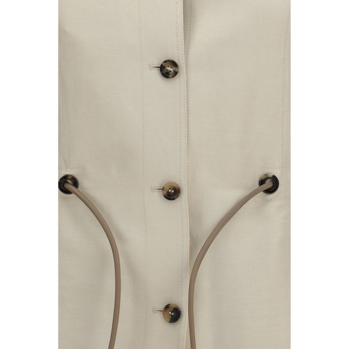 Max Mara Beige Linen Clothing
