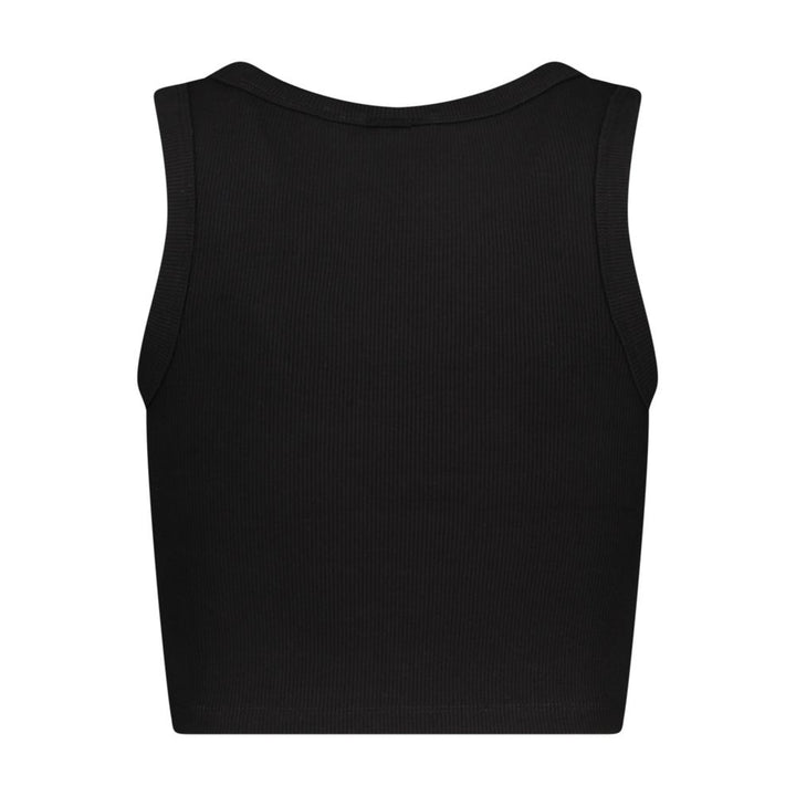 Guess Jeans Black Viscose Women's Tank Top