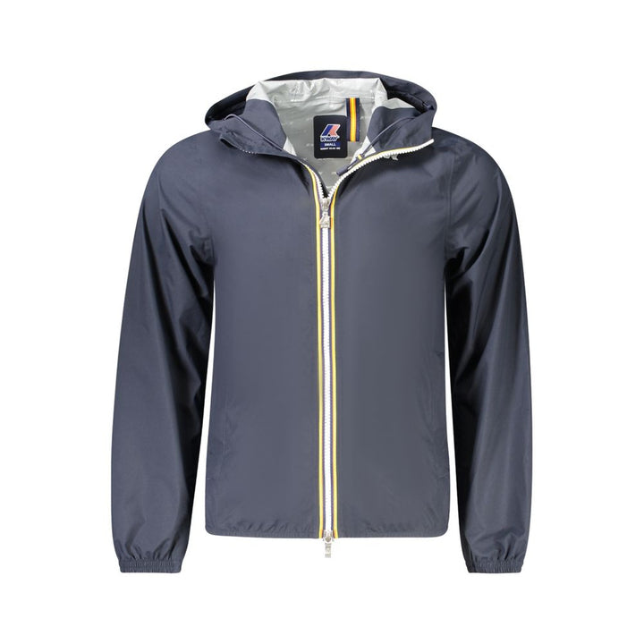 K-WAY Blue Polyester Men's Jacket