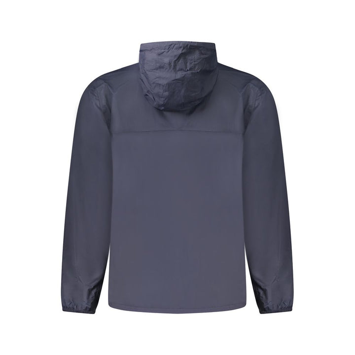K-WAY Blue Fabric Men Jacket
