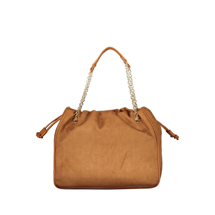 Mario Valentino Brown Polyurethane Women's Bag