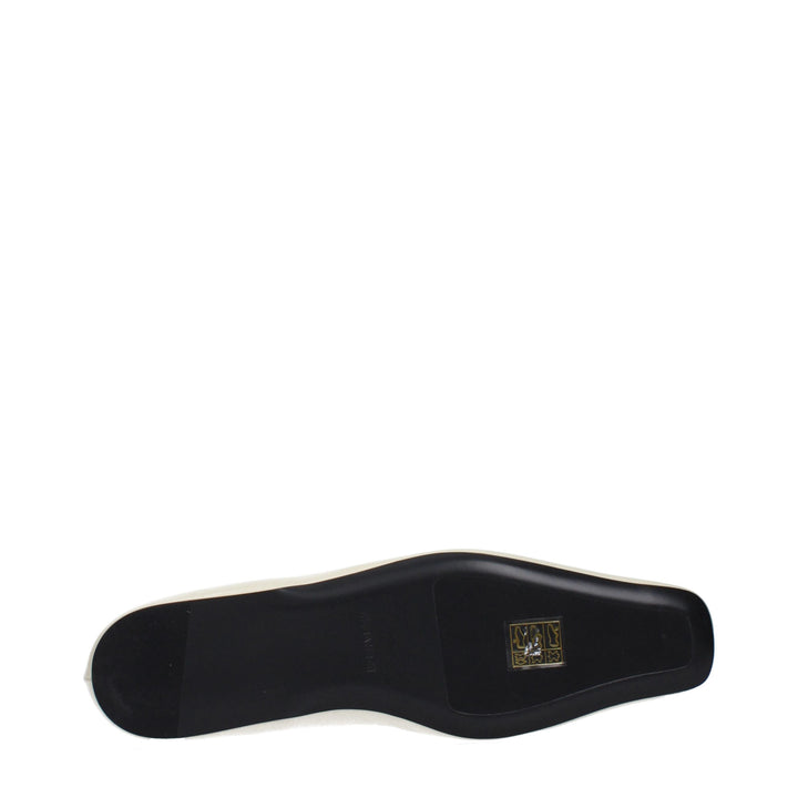 Jil Sander Beige Leather Ballet Flats