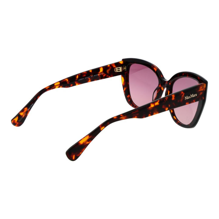 Max Mara Brown Acetate Sunglasses
