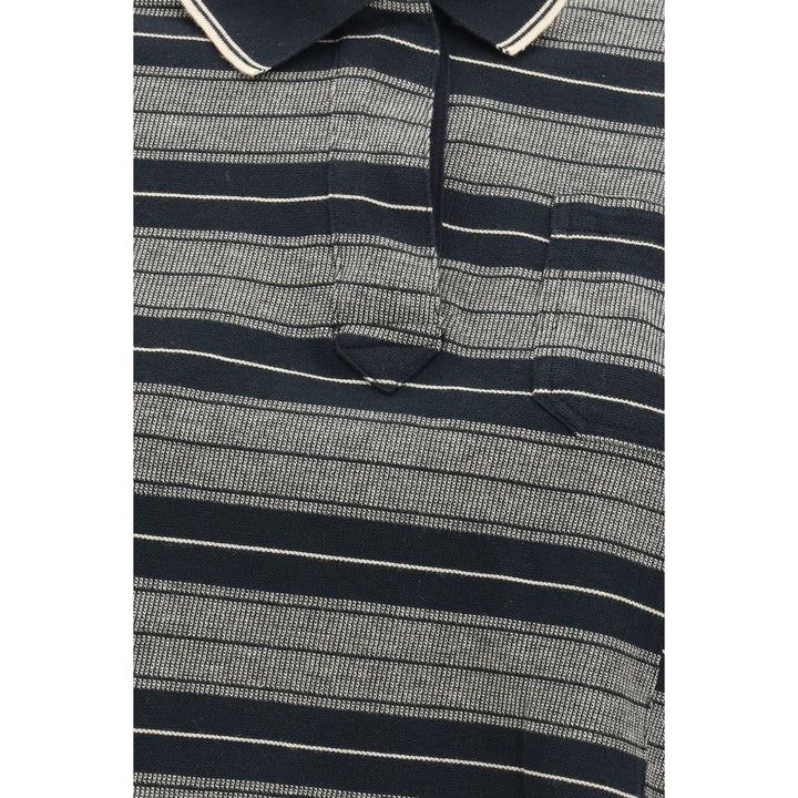 Marant Etoile Black Cotton Polo Shirt