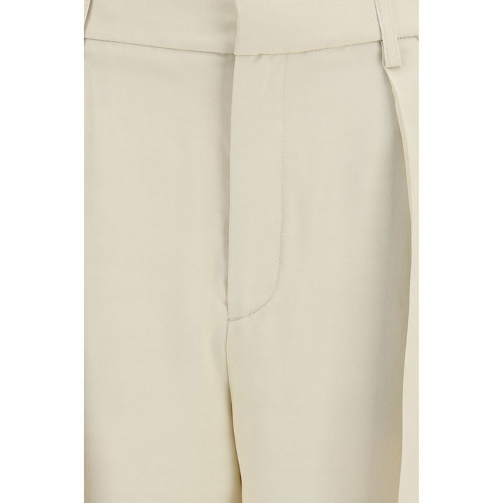 Jacob Cohen Beige Viscose Casual Pants
