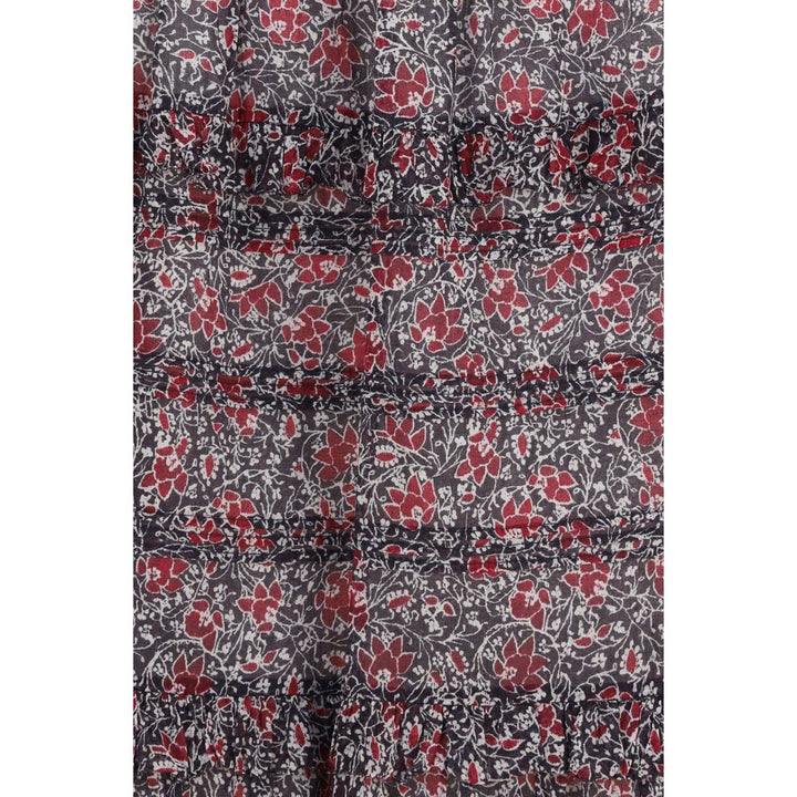 Marant Etoile Purple Cotton Long Skirt