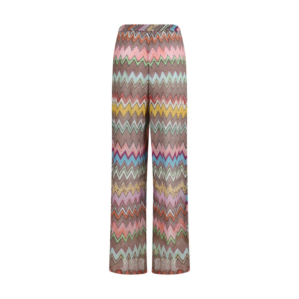 Missoni Multicolor Viscose Casual Pants