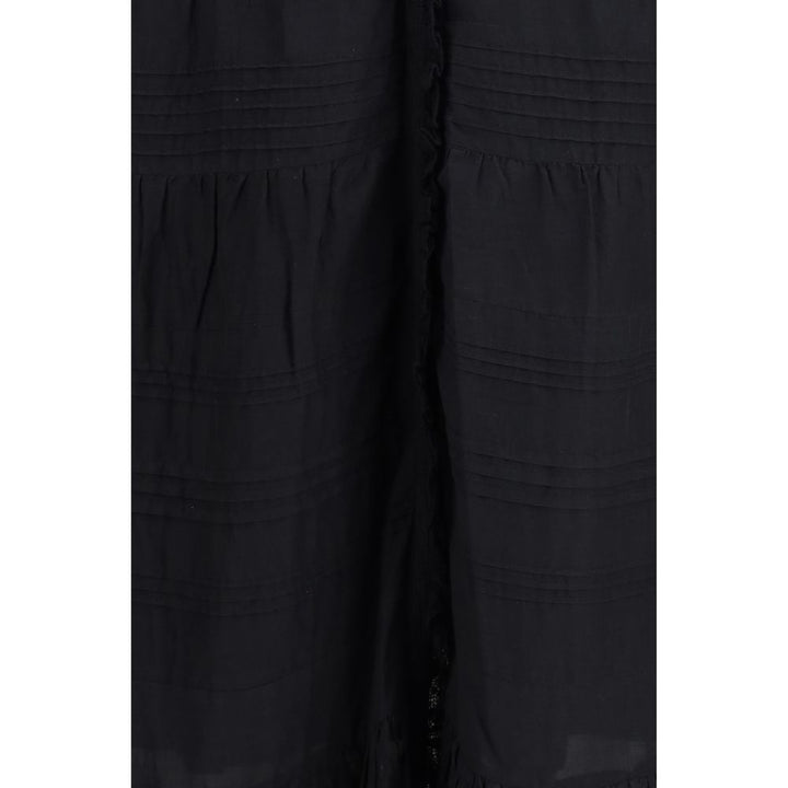 Marant Etoile Black Cotton Casual Dress