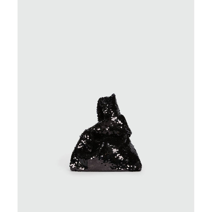 MSGM Black Polyester Handbag