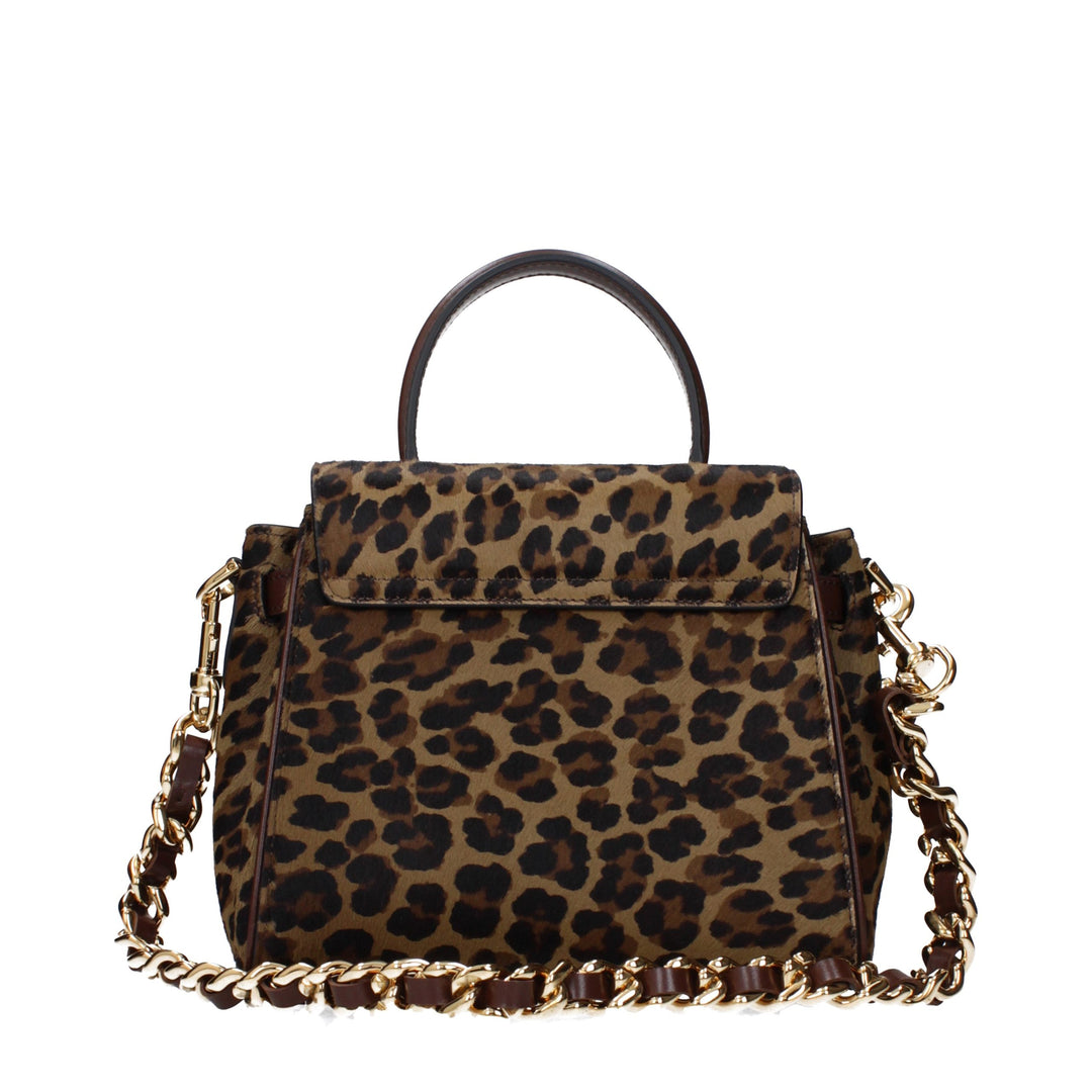 Versace Multicolor Horsehair Handbag