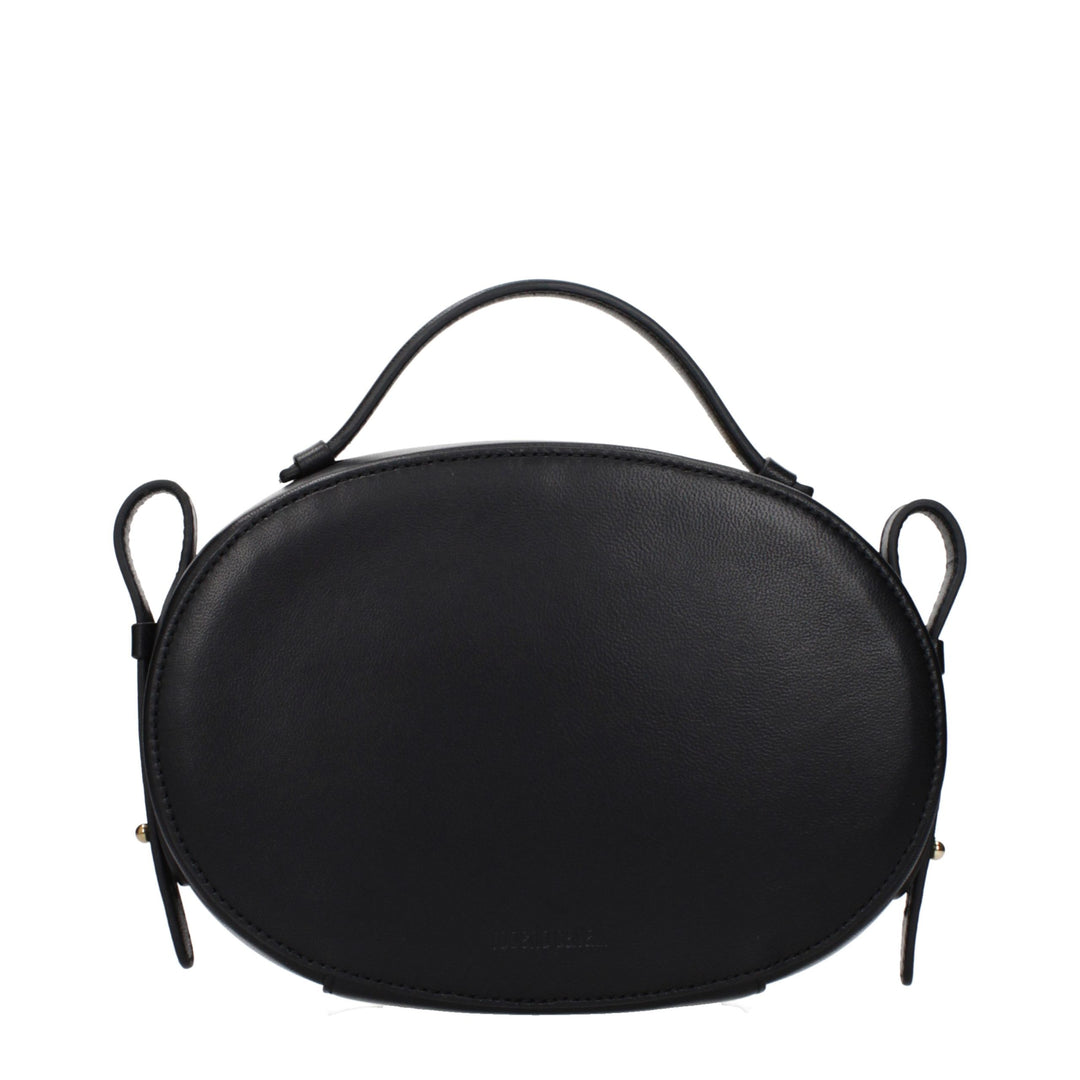 Roberto Cavalli Black Leather Handbag