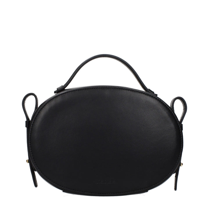 Roberto Cavalli Black Leather Handbag