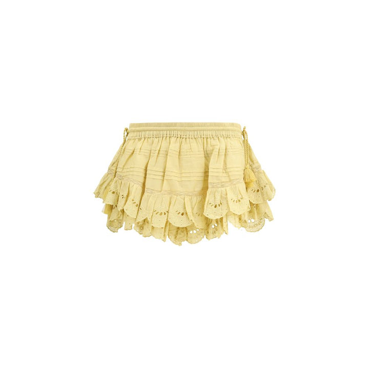 Isabel Marant Étoile Bicolor Cotton Bermuda Shorts