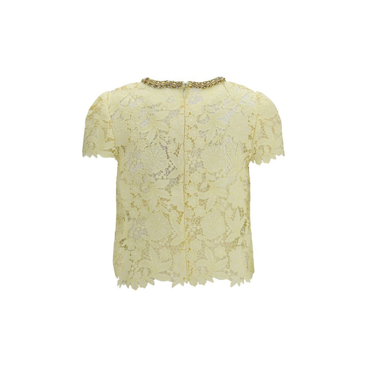Self-Portrait Bicolor Polyester Blouse