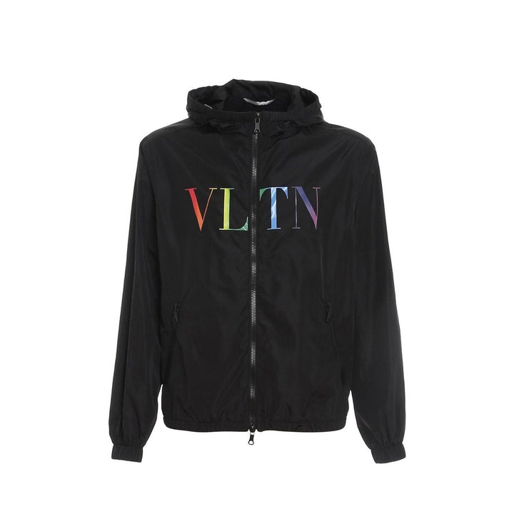 Valentino Black Polyamide Shell Jacket