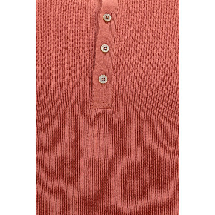 Brunello Cucinelli Multicolor Cotton Polo Shirt