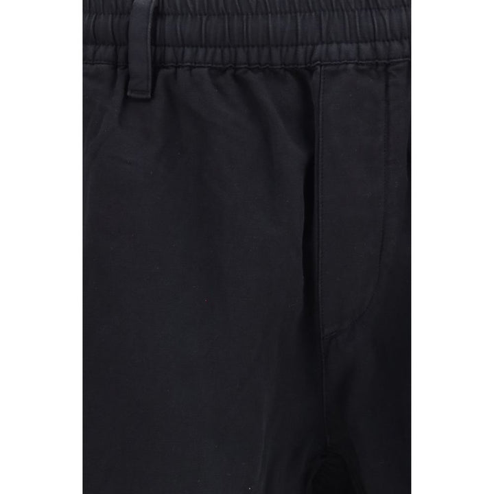 C.P. Company Black Cotton Cargo Pants