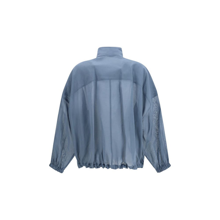 Brunello Cucinelli Blue Cotton Clothing