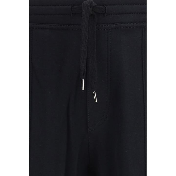 Brunello Cucinelli Black Cotton Joggers (Workout Pants)