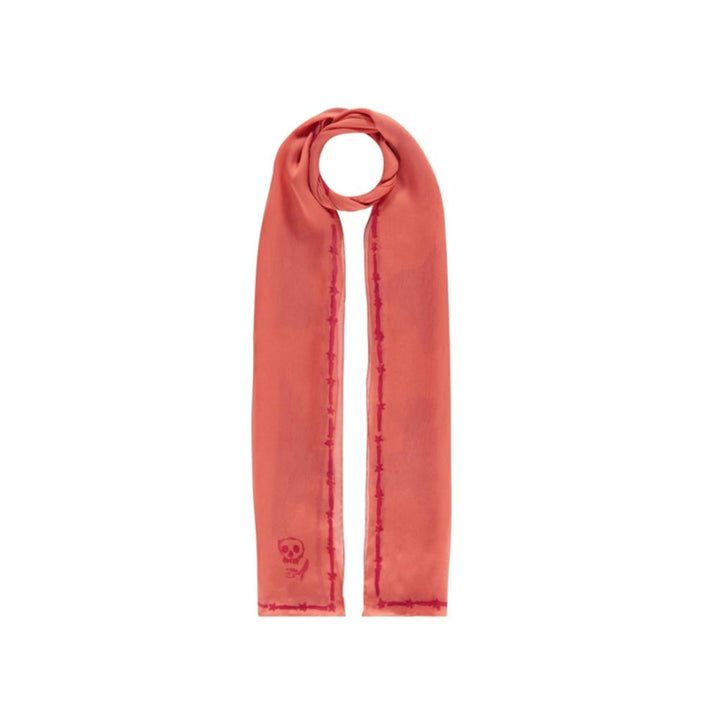 Givenchy Orange Silk Scarf