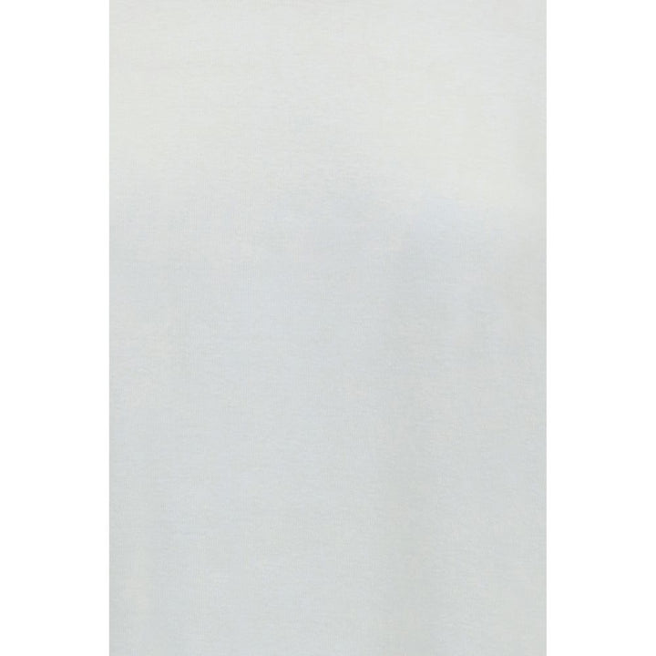 The Row White Cotton Long Sleeve T-Shirt