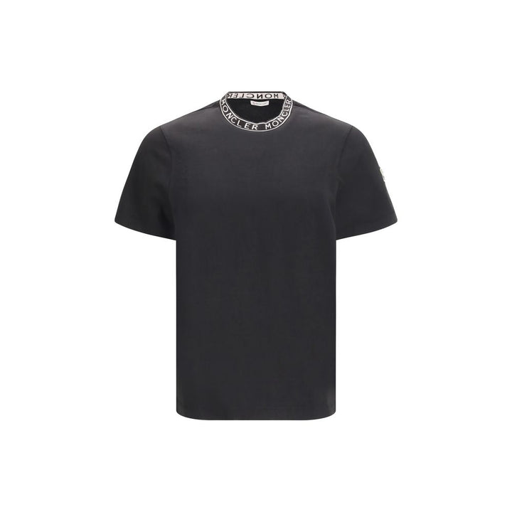 Moncler Black Cotton T-Shirt