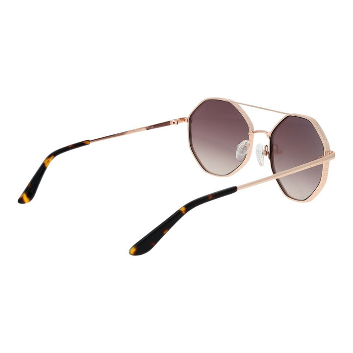 Guess Rose Gold Metal Sunglasses