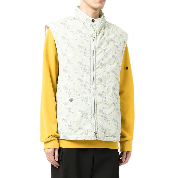 Stone Island Bicolor Polyamide Sleveless Jacket
