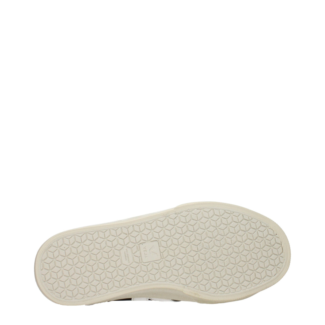Veja Black Leather Low Top Sneakers