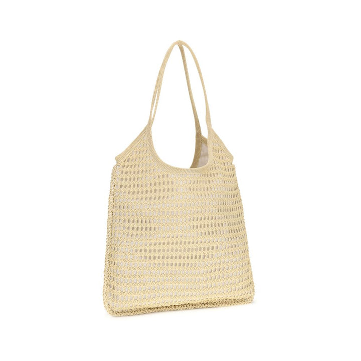 Miu Miu Beige Viscose Shoulder Bag