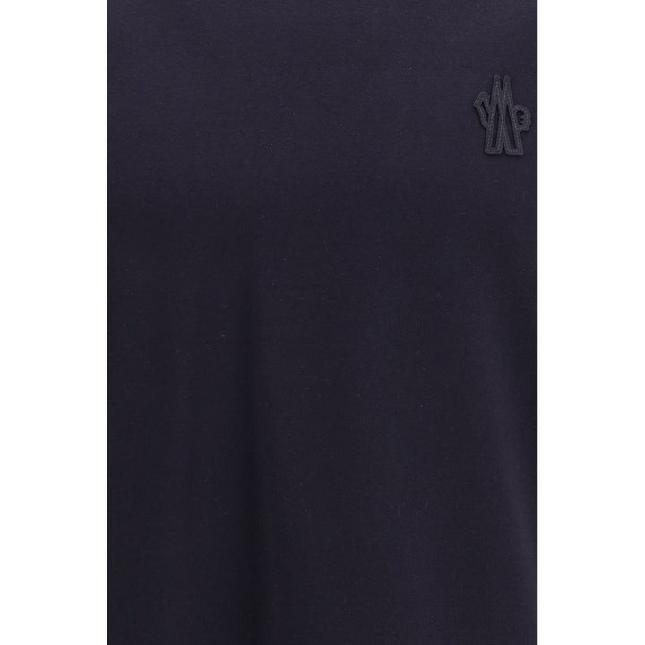 Moncler Grenoble Blue Cotton Sportswear
