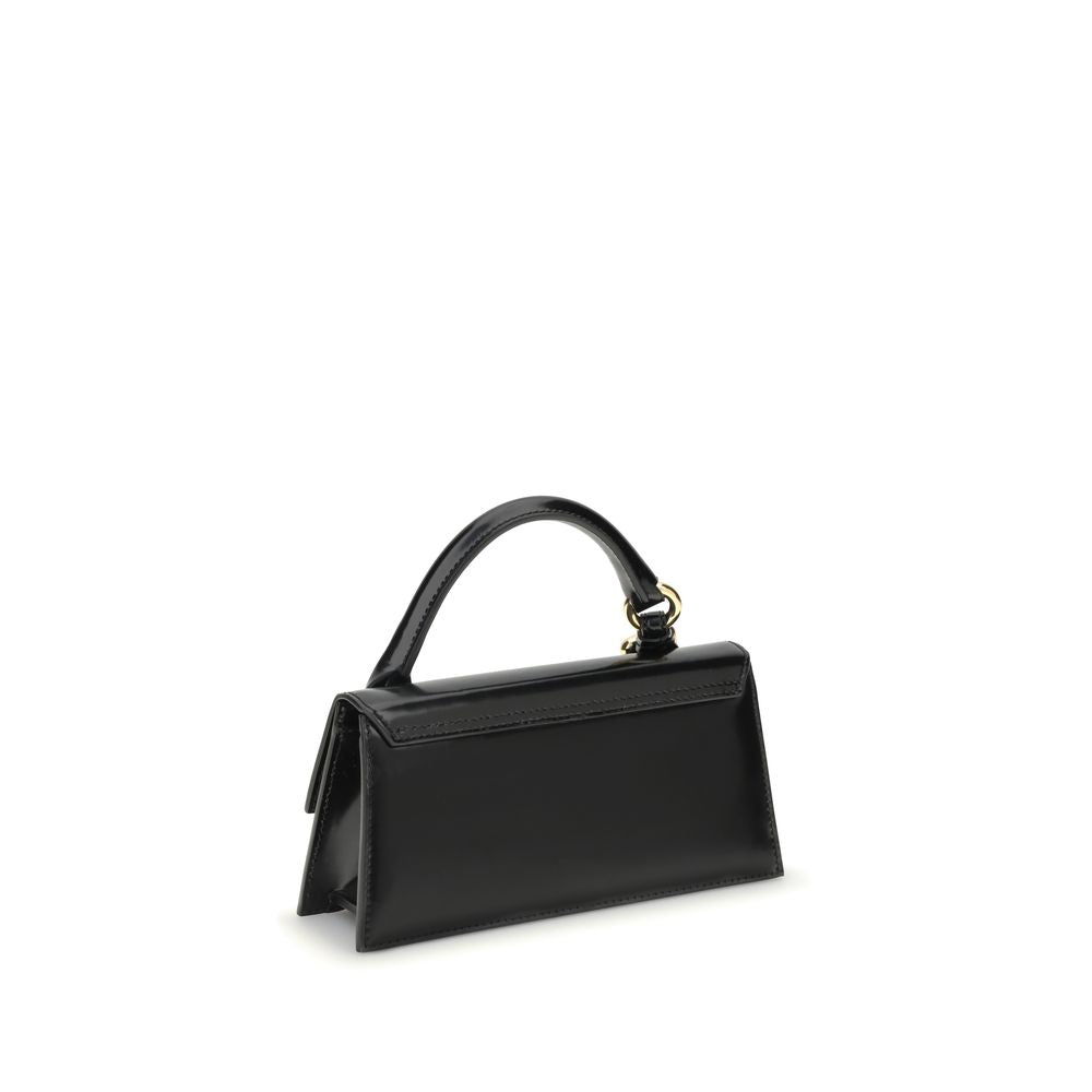 Jacquemus Black Calf Leather Bos Taurus Handbag