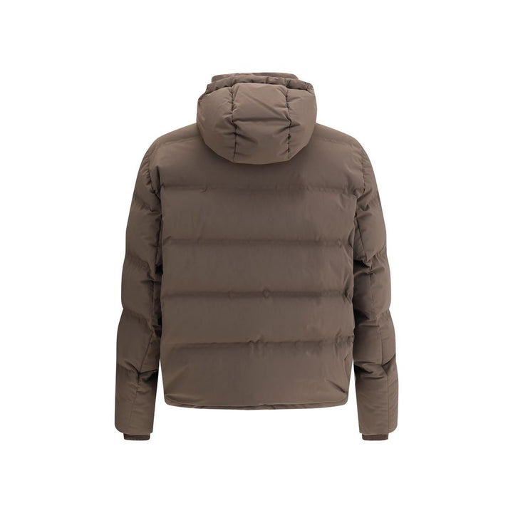 Brunello Cucinelli Brown Polyamide Coat