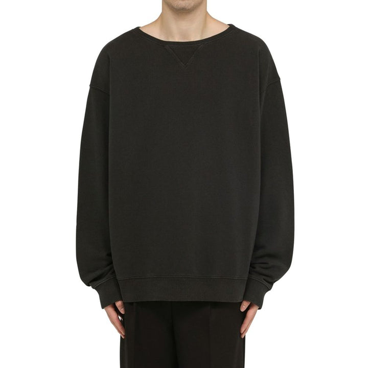 Maison Margiela Black Cotton Sweatshirt