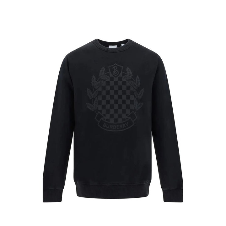 Burberry Black Cotton Sweatshirt