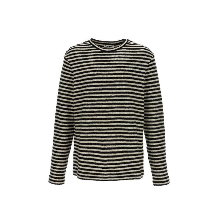 Jil Sander White Wool Long Sleeve T-Shirt