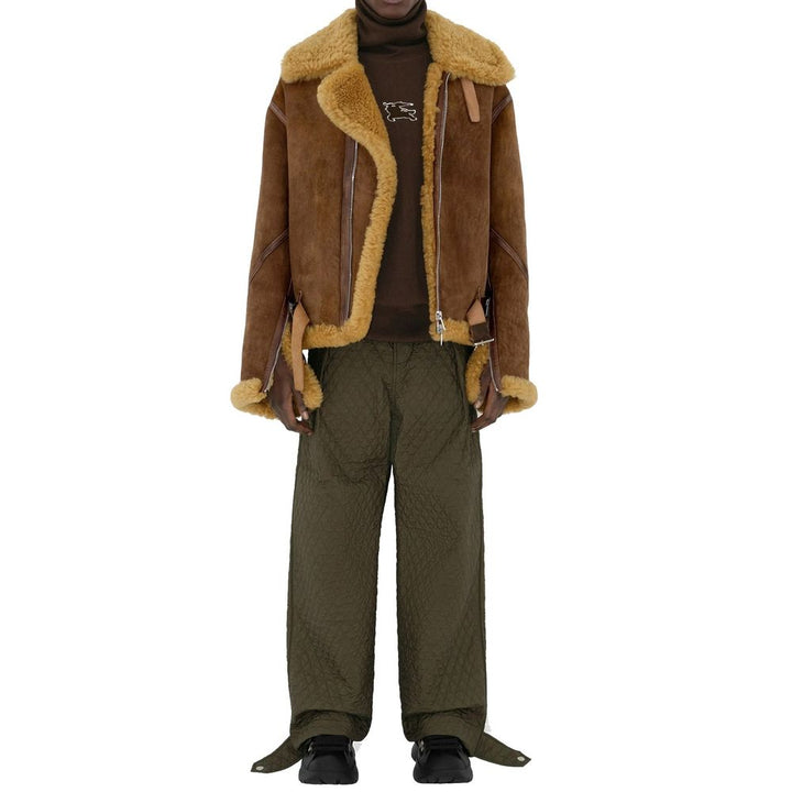 Burberry Bicolor Polyamide Casual Pants