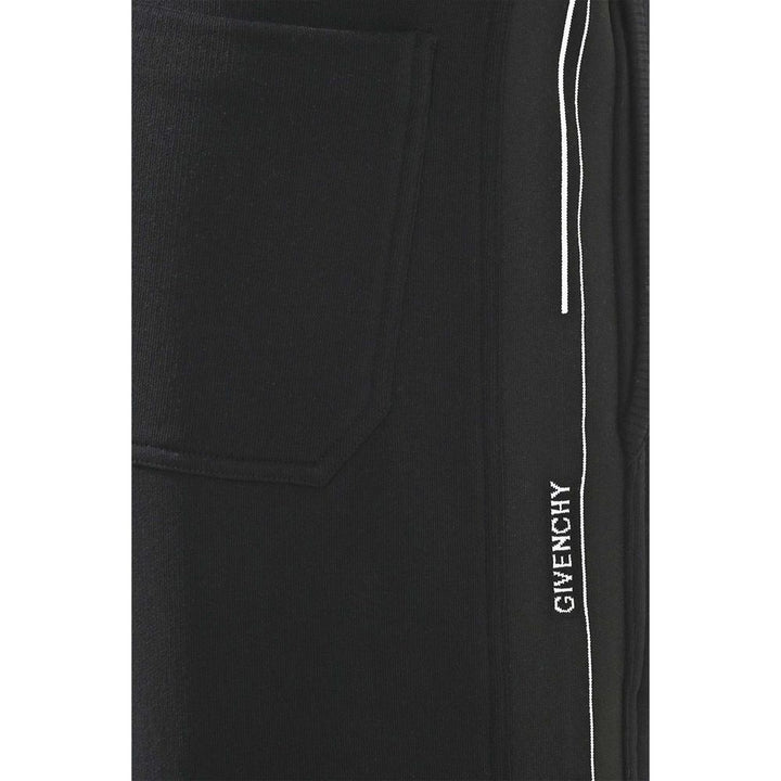 Givenchy Black Cotton Joggers (Workout Pants)