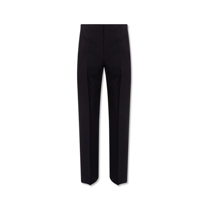 Salvatore Ferragamo Blue Cotton Casual Pants