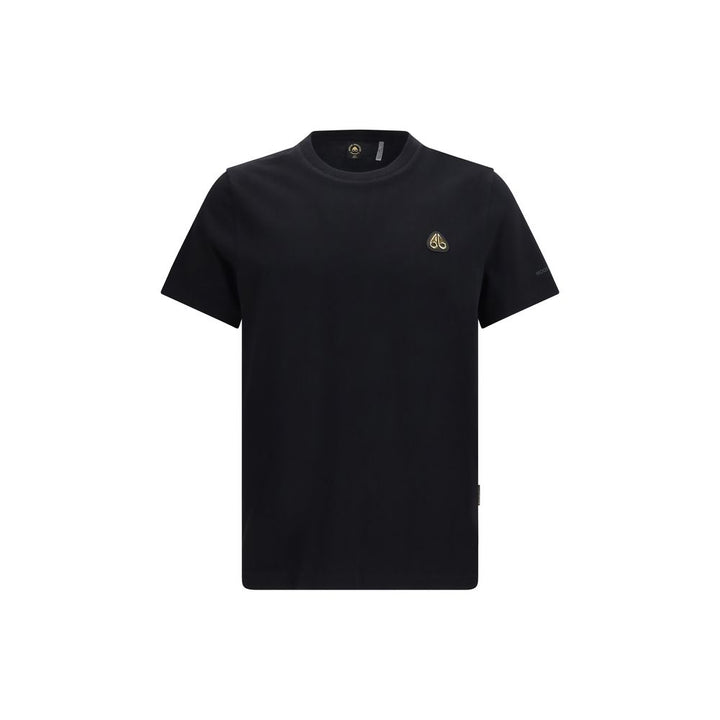 Moose Knuckles Black Cotton T-Shirt