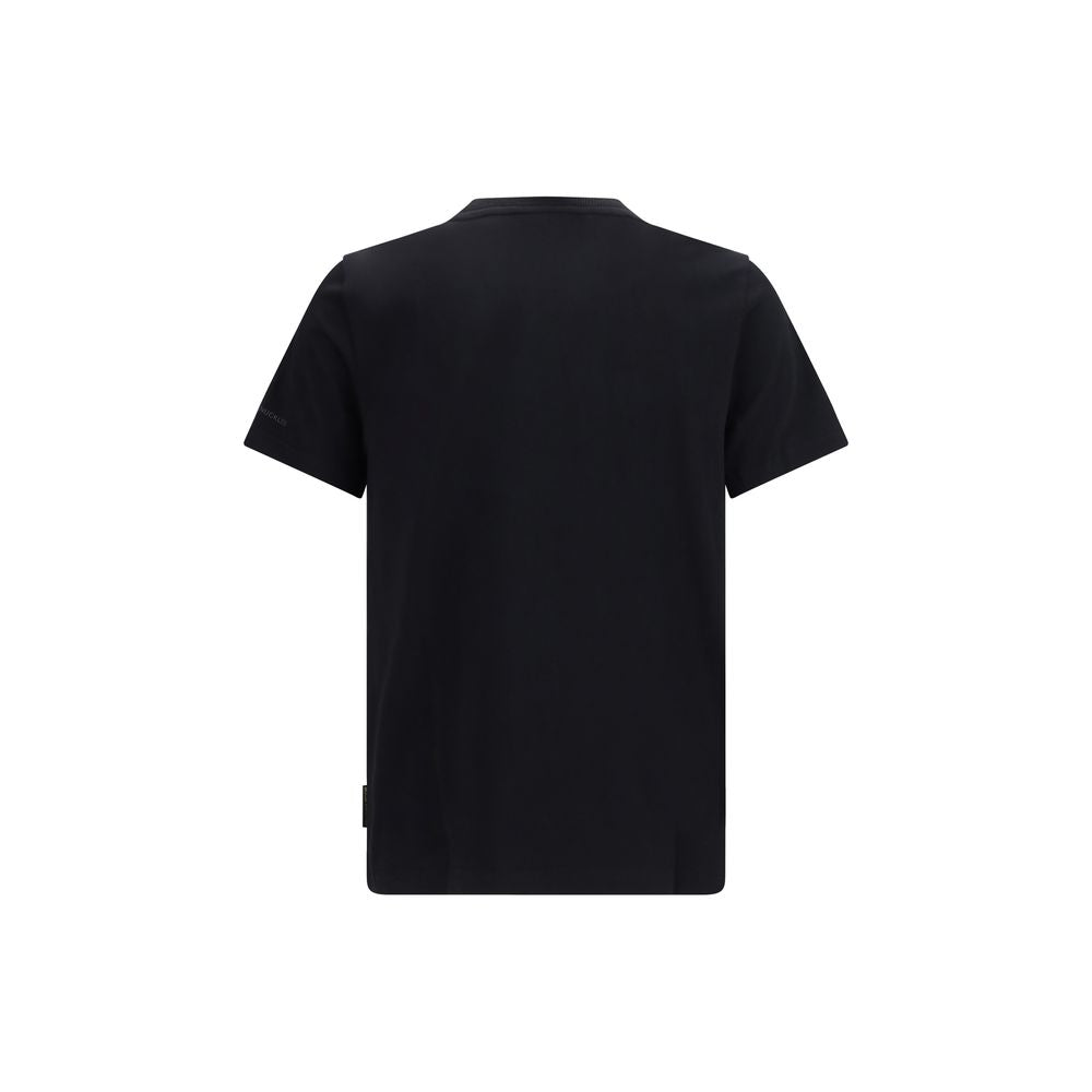 Moose Knuckles Black Cotton T-Shirt