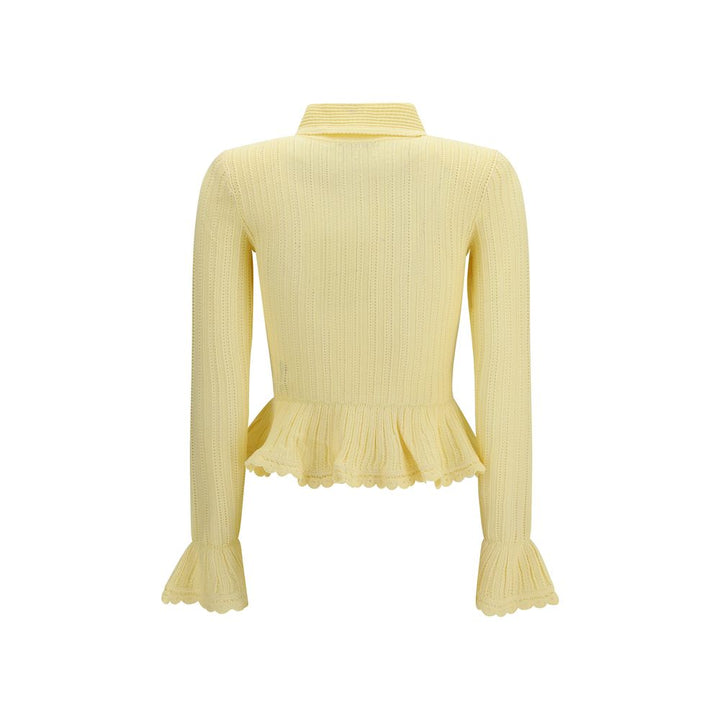 Self-Portrait Bicolor Viscose Cardigan